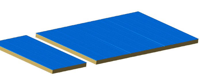 Сэндвич панели минераловатный утеплитель (минвата «Rockwool», «Paroc») или пенополистирол и пенополиуретан